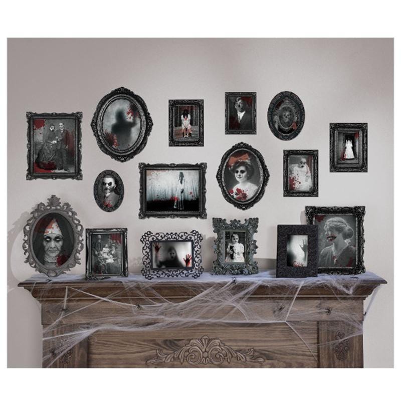 Buy Halloween Dark Manor frame cutouts, 30 per package sold at Party Expert