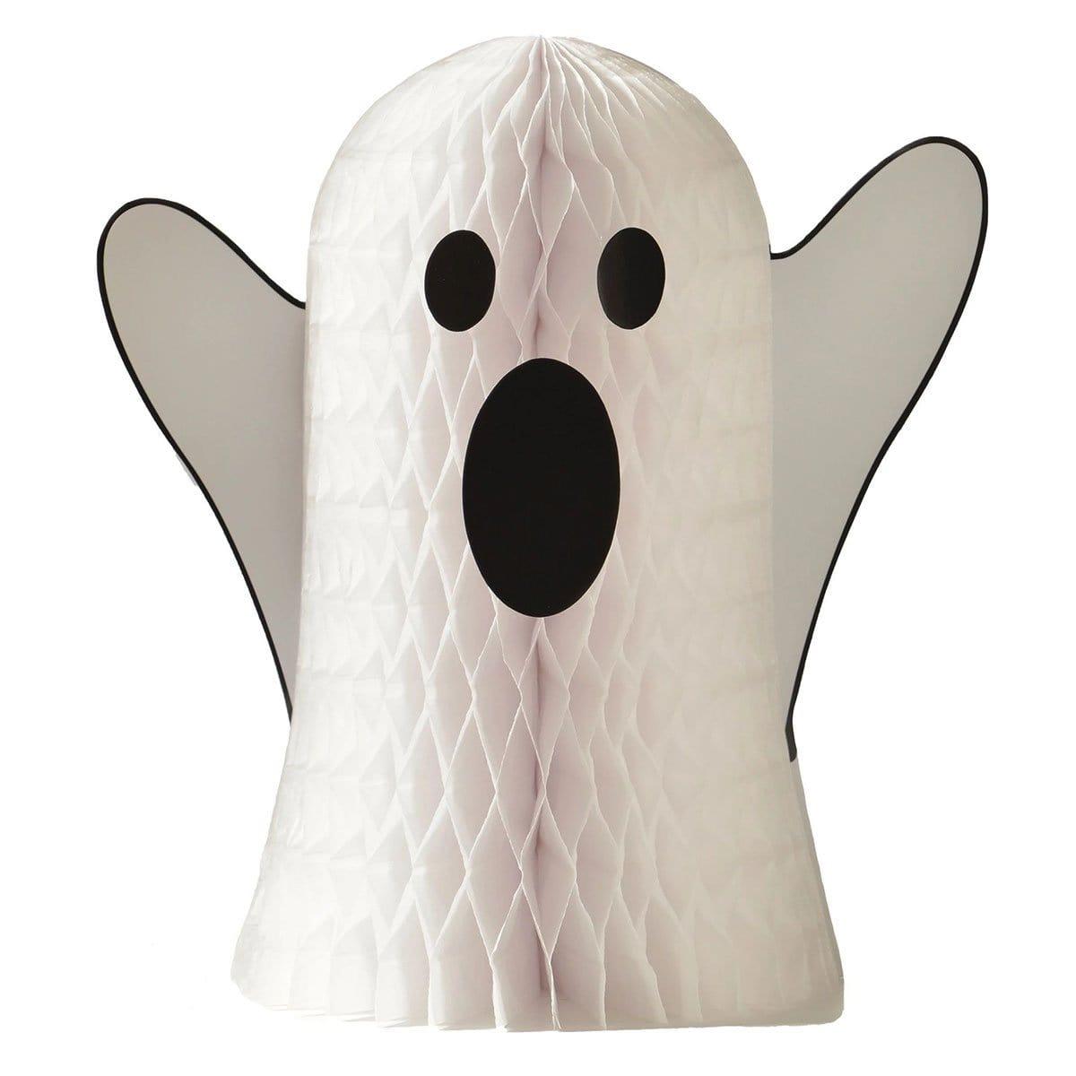Buy Halloween Ghost Honeycomb Centerpiece sold at Party Expert