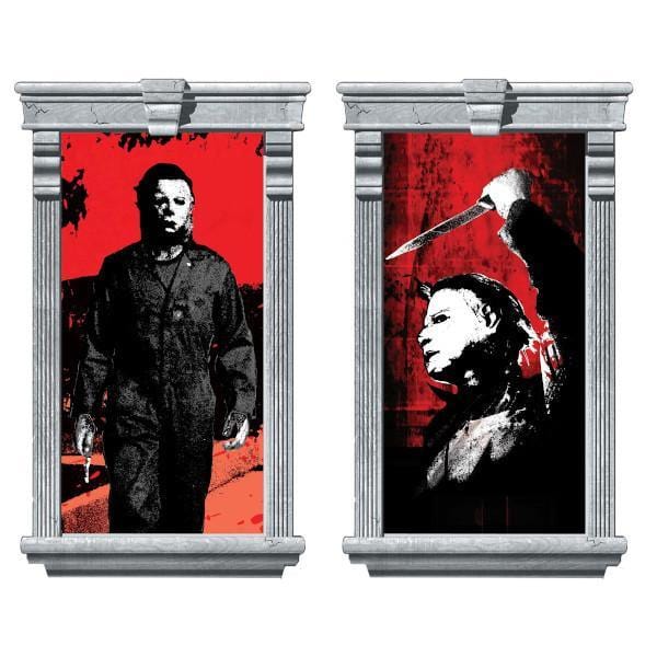 Buy Halloween Halloween 2 movie window decorations sold at Party Expert