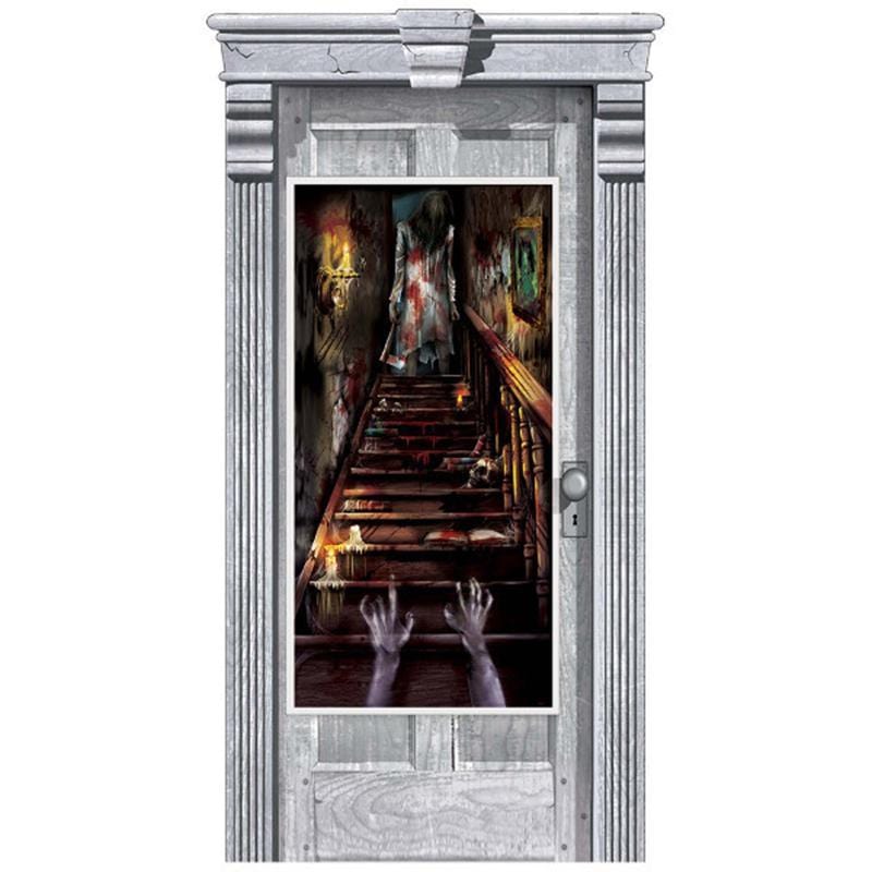 Buy Halloween Haunted mansion door decoration sold at Party Expert