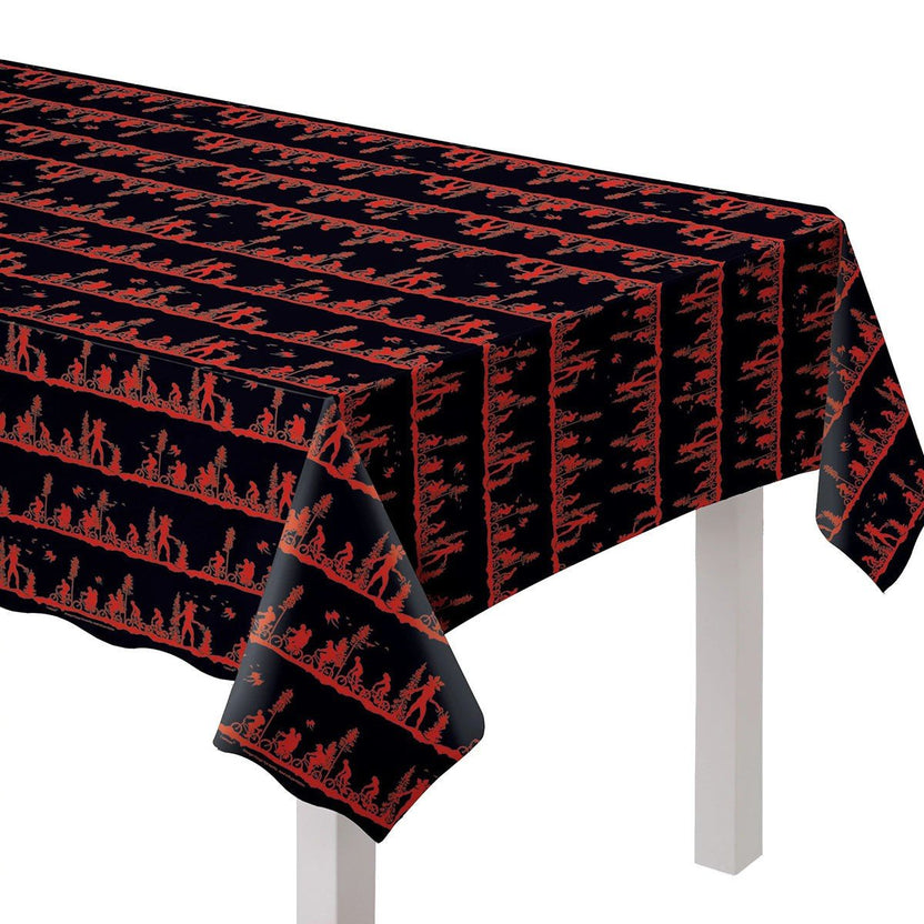 Stranger Things Birthday Rectangular Plastic Table Cover | Party Expert