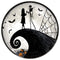 AMSCAN CA Halloween The Nightmare Before Christmas Large Round Lunch Paper Plates, 9 Inches, 8 Count 013051837853