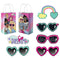 AMSCAN CA Kids Birthday Barbie Create Your Own Bag, 8 Count