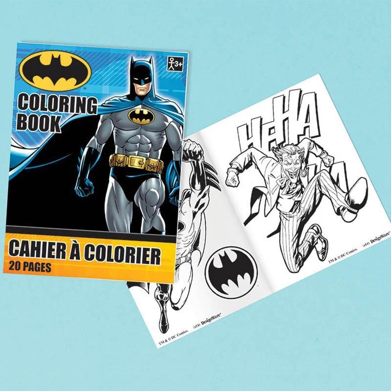 Buy Kids Birthday Batman coloring book sold at Party Expert