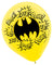 Buy Kids Birthday Batman latex ballons 12 inches, 6 per package sold at Party Expert