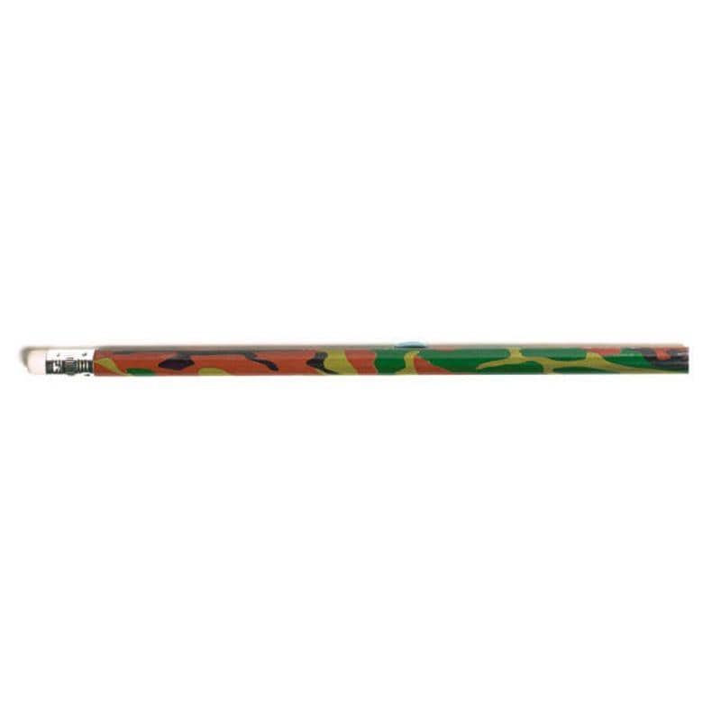 Buy Kids Birthday Camouflage pencils, 12 per package sold at Party Expert