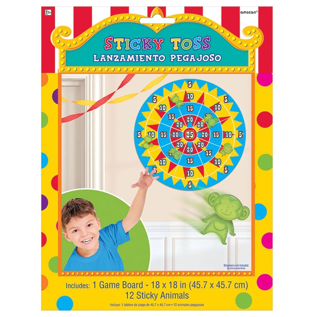 Buy Kids Birthday Carnival sticky toss party game sold at Party Expert