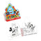 AMSCAN CA Kids Birthday Disney Mickey Mouse Sticker Activity Book, 6 x 5 Inches, 1 Count