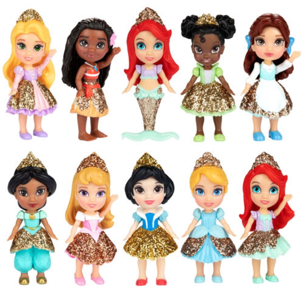 Disney Princess Mini Doll, Assortment, 3 Inches | Party Expert
