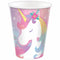 Buy Kids Birthday Enchanted Unicorn Cups, 9 oz., 8 Count sold at Party Expert