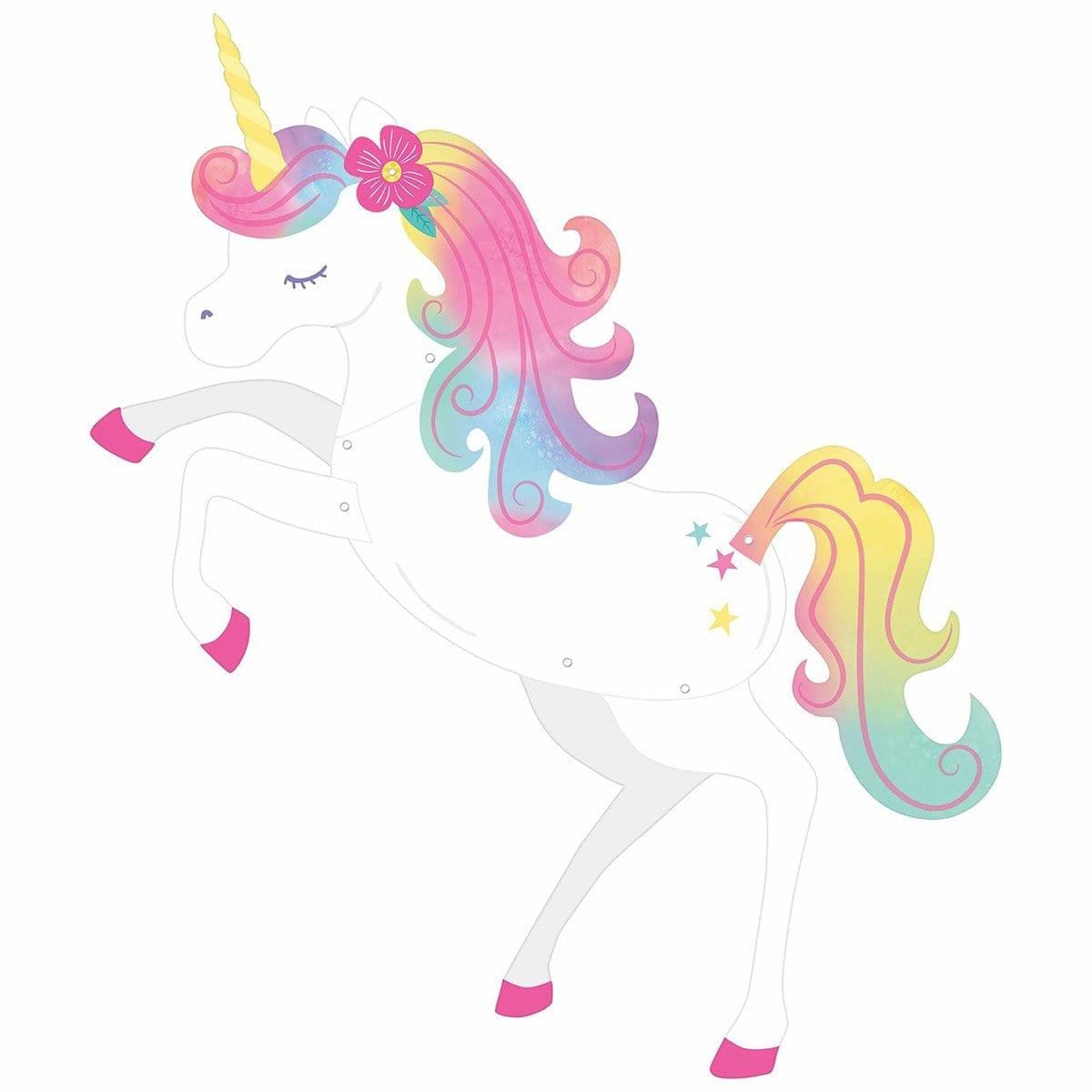 Buy Kids Birthday Enchanted Unicorn Cutout sold at Party Expert