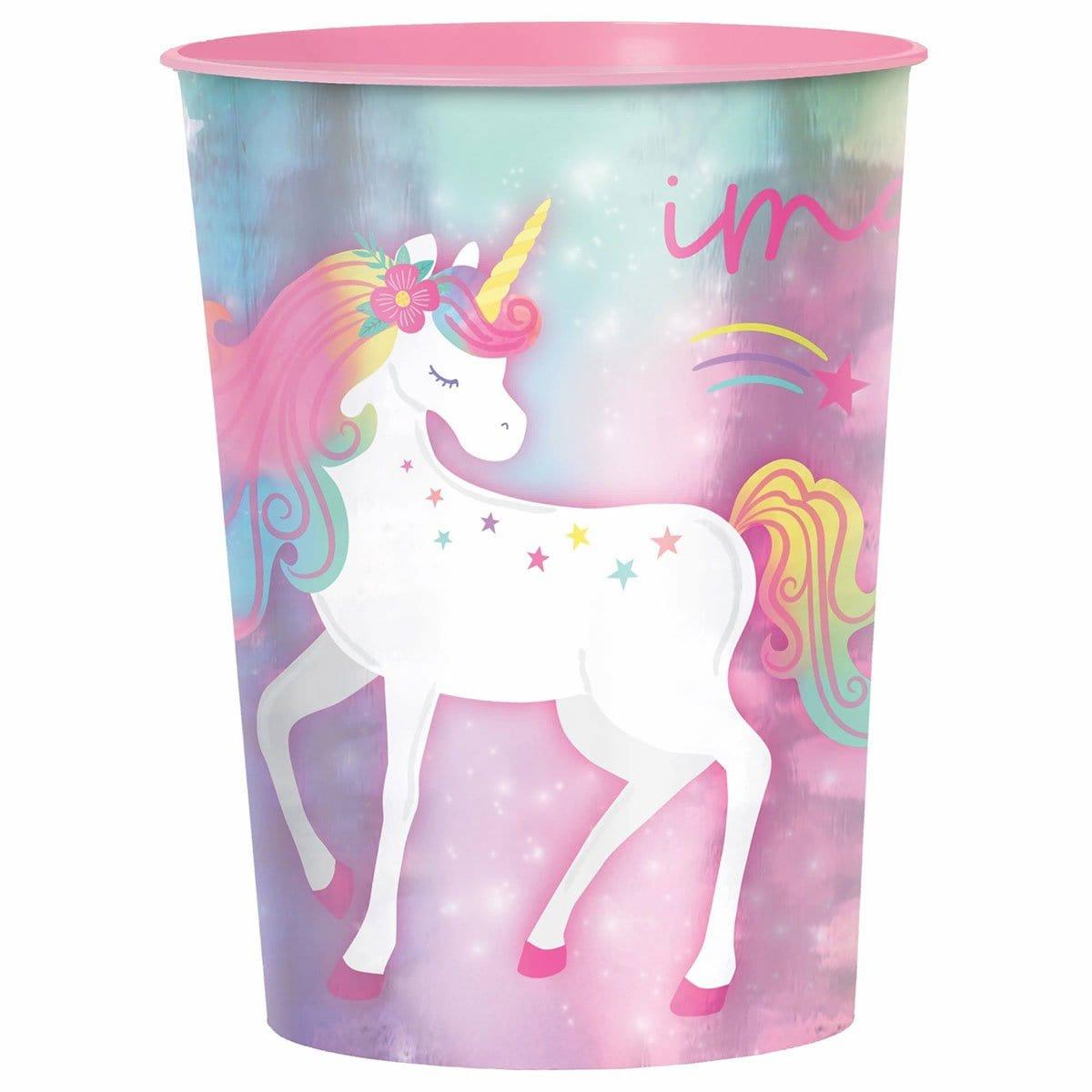 Buy Kids Birthday Enchanted Unicorn Favor Cup sold at Party Expert