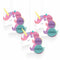 Buy Kids Birthday Enchanted Unicorn Honeycomb Decoration, 3 Count sold at Party Expert