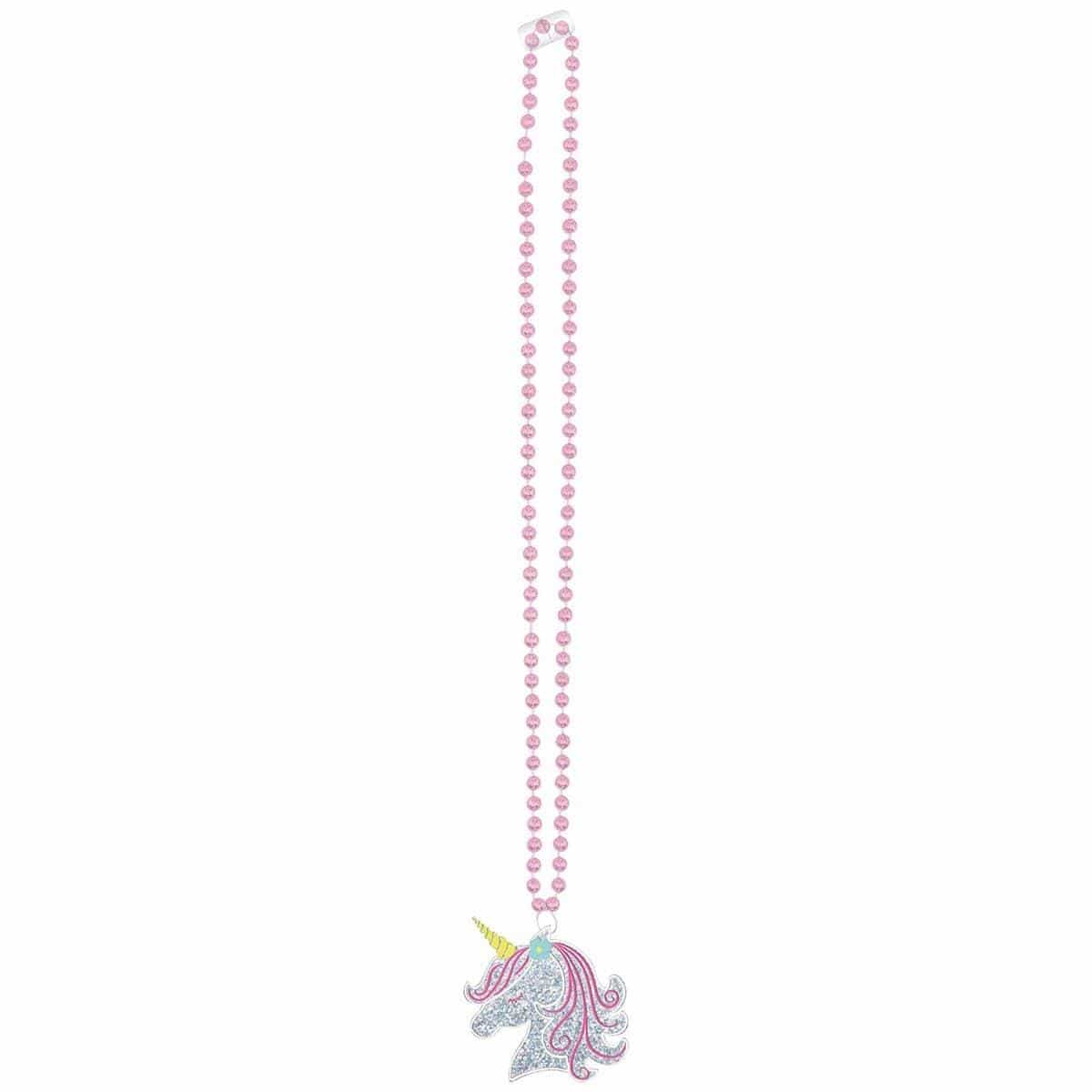 Buy Kids Birthday Enchanted Unicorn Necklace sold at Party Expert
