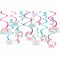 Buy Kids Birthday Enchanted Unicorn Swirl, 12 Count sold at Party Expert