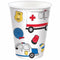 Buy Kids Birthday First Responders Cups 9 oz., 8 Count sold at Party Expert