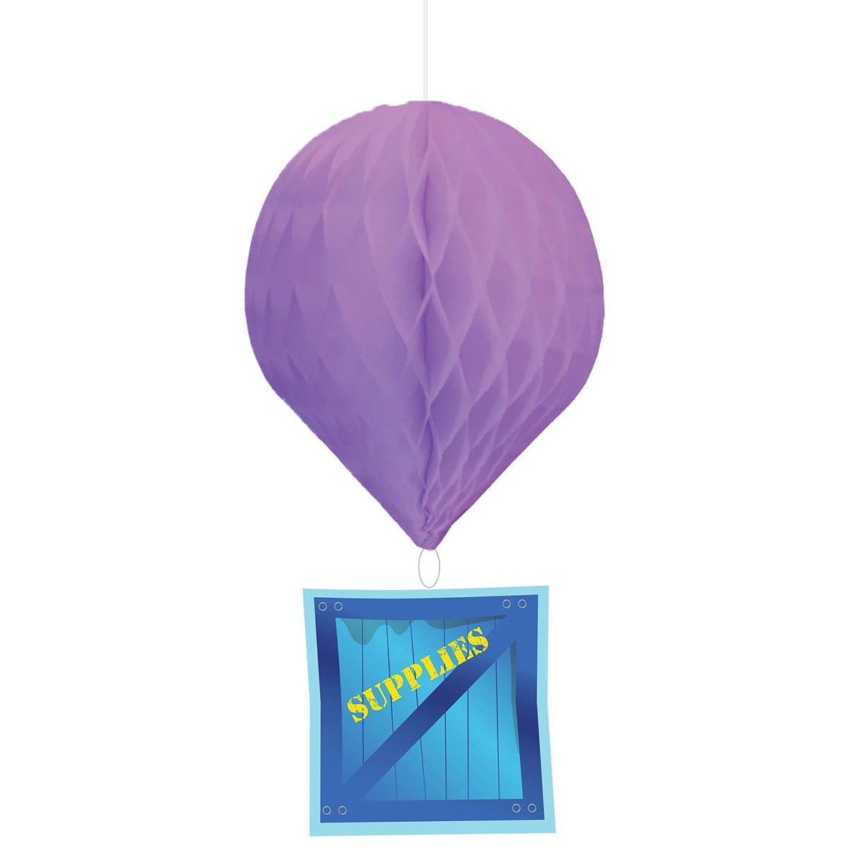 AMSCAN CA Kids Birthday Fornite Battle Royal Hanging Decoration, 3 Count 192937327289