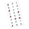 Buy Kids Birthday Frozen 2 nail decals, 4 per package sold at Party Expert