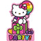 Buy Kids Birthday Hello Kitty Rainbow invitations, 8 per package sold at Party Expert