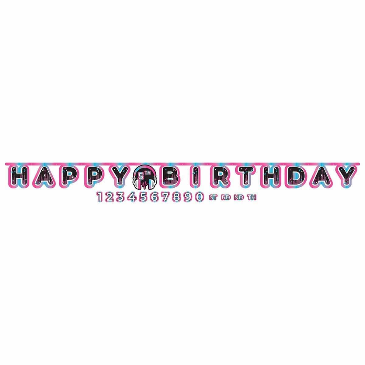 Buy Kids Birthday Internet Famous Banner sold at Party Expert