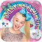 AMSCAN CA Kids Birthday JoJo Siwa Dinner Paper Plates, 9 in, 8 Count