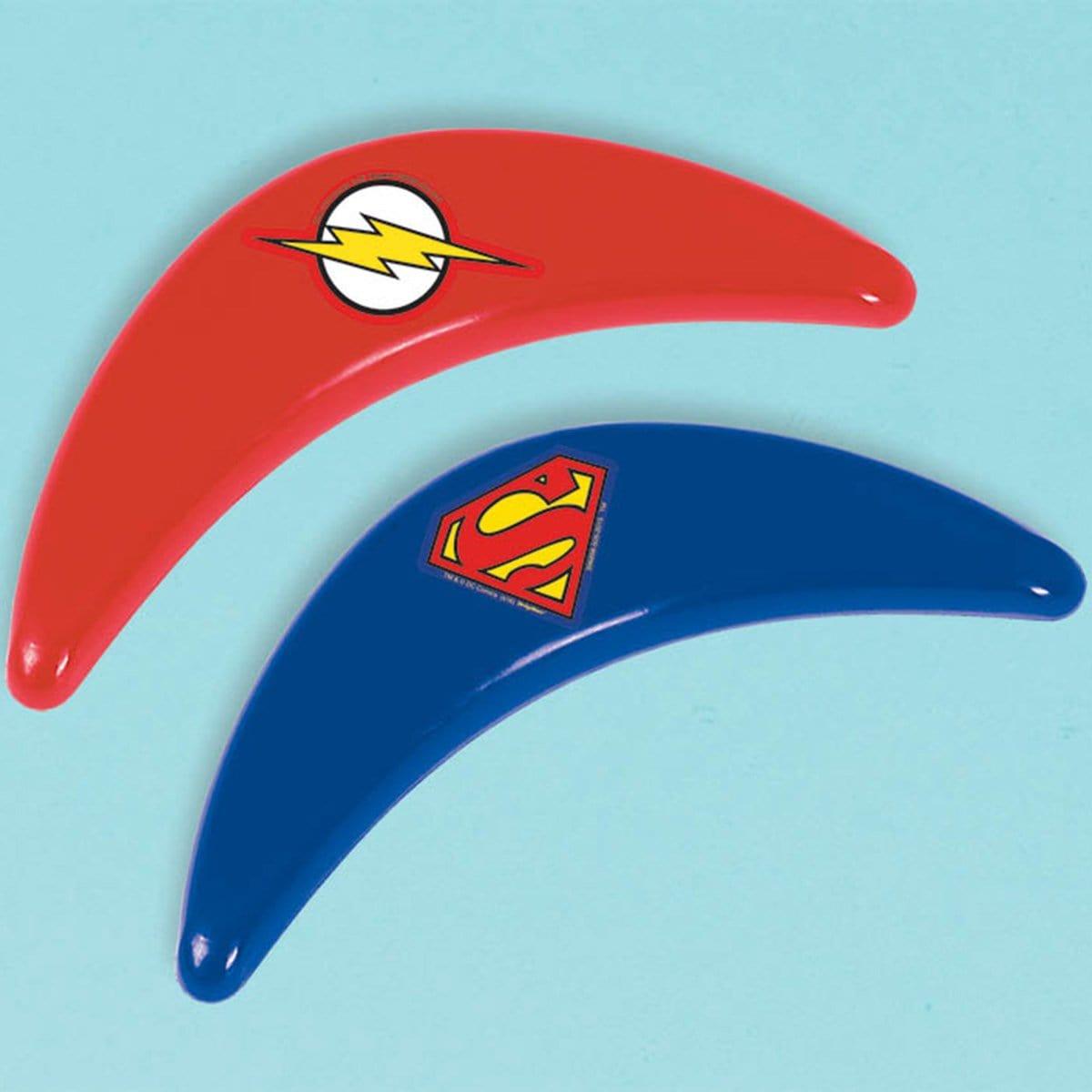 Buy Kids Birthday Justice League boomerang sold at Party Expert