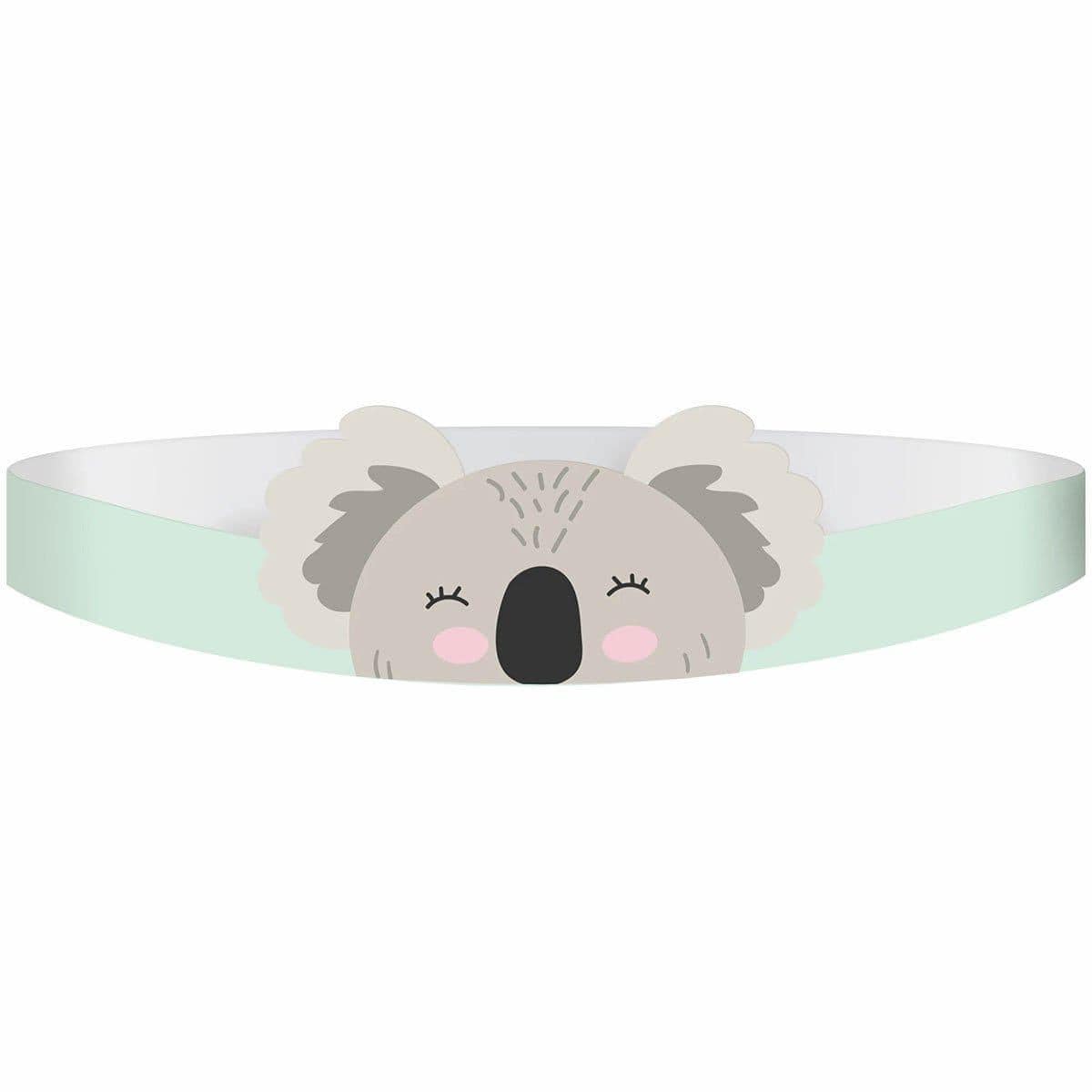 Buy Kids Birthday Koala Party Paper Tiara, 8 Count sold at Party Expert