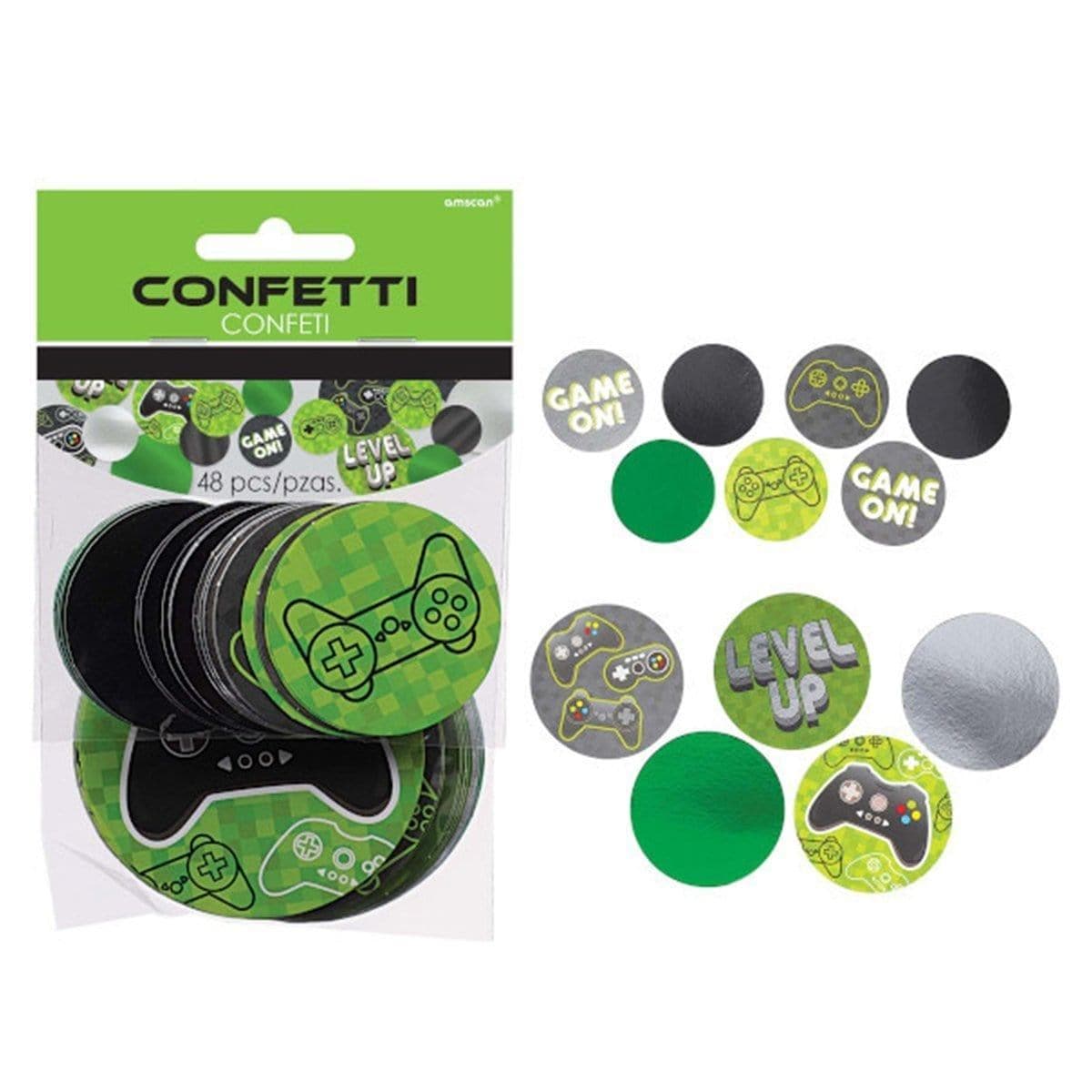 Buy Kids Birthday Level Up confetti sold at Party Expert