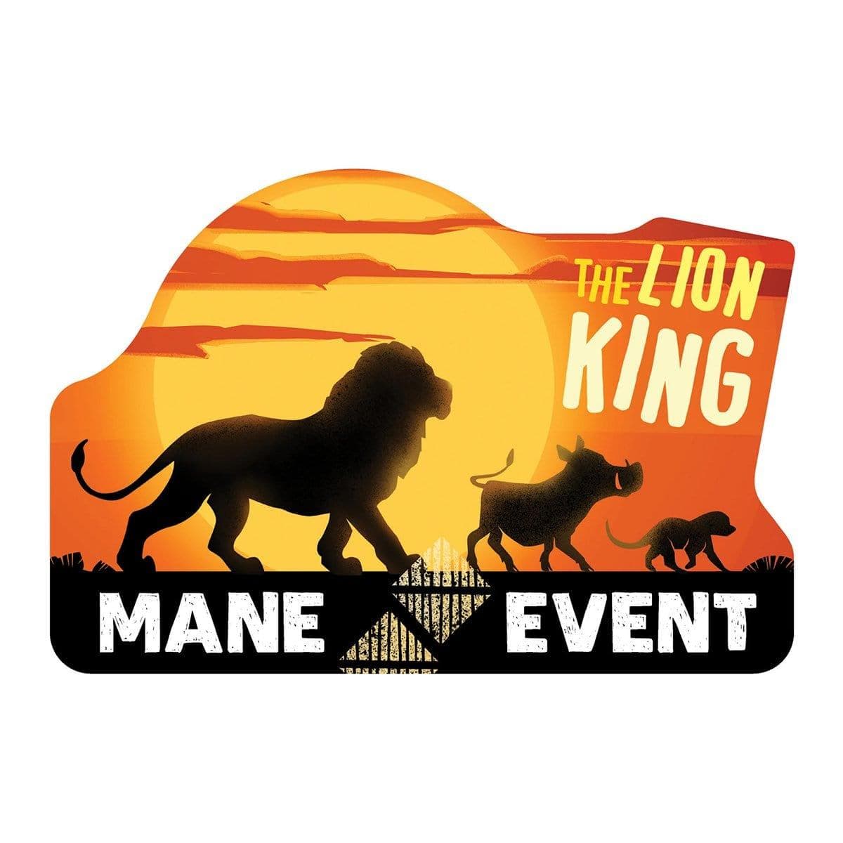 Buy Kids Birthday Lion King invitations, 8 per package sold at Party Expert