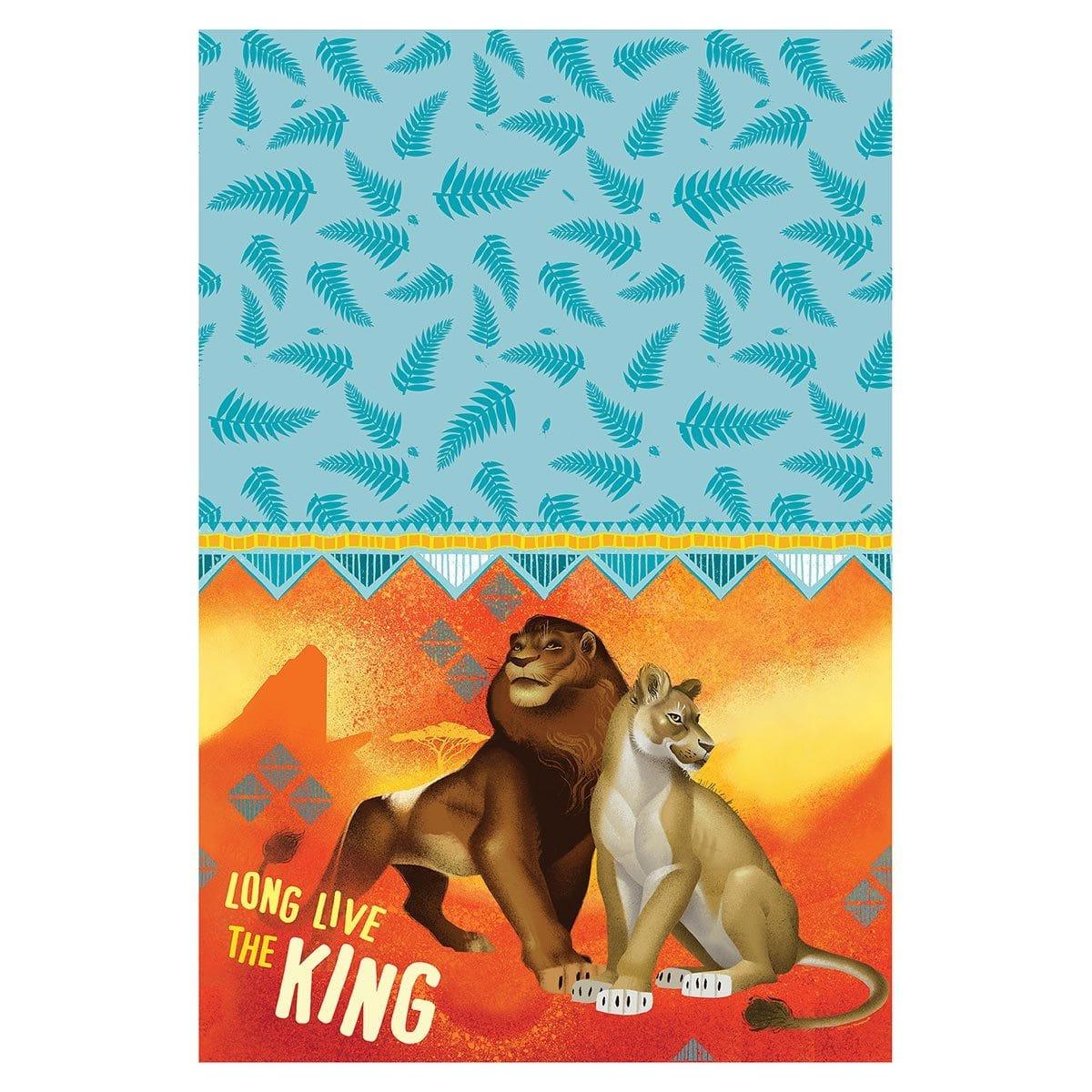 Buy Kids Birthday Lion King tablecover sold at Party Expert