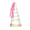 Buy Kids Birthday Magical Unicorn horn party hats, 8 per package sold at Party Expert