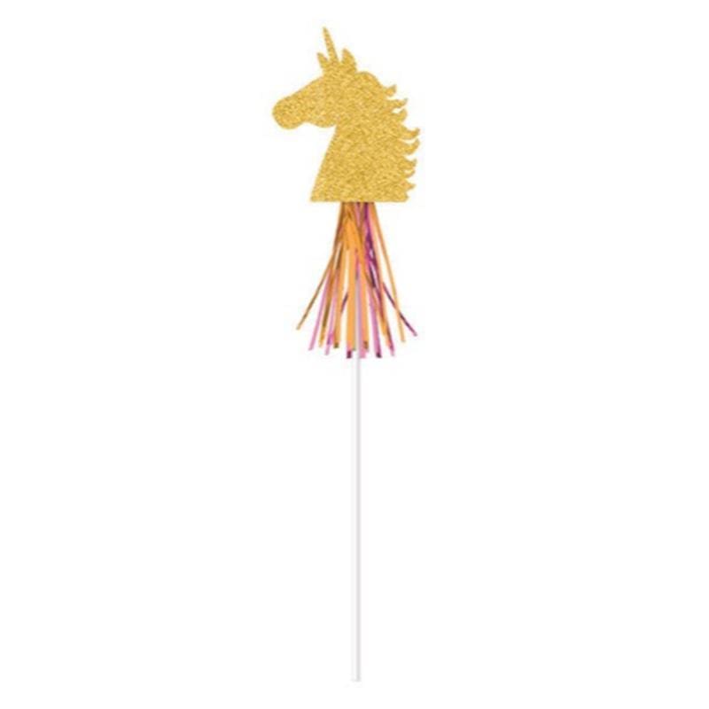 Buy Kids Birthday Magical Unicorn wands, 6 per package sold at Party Expert