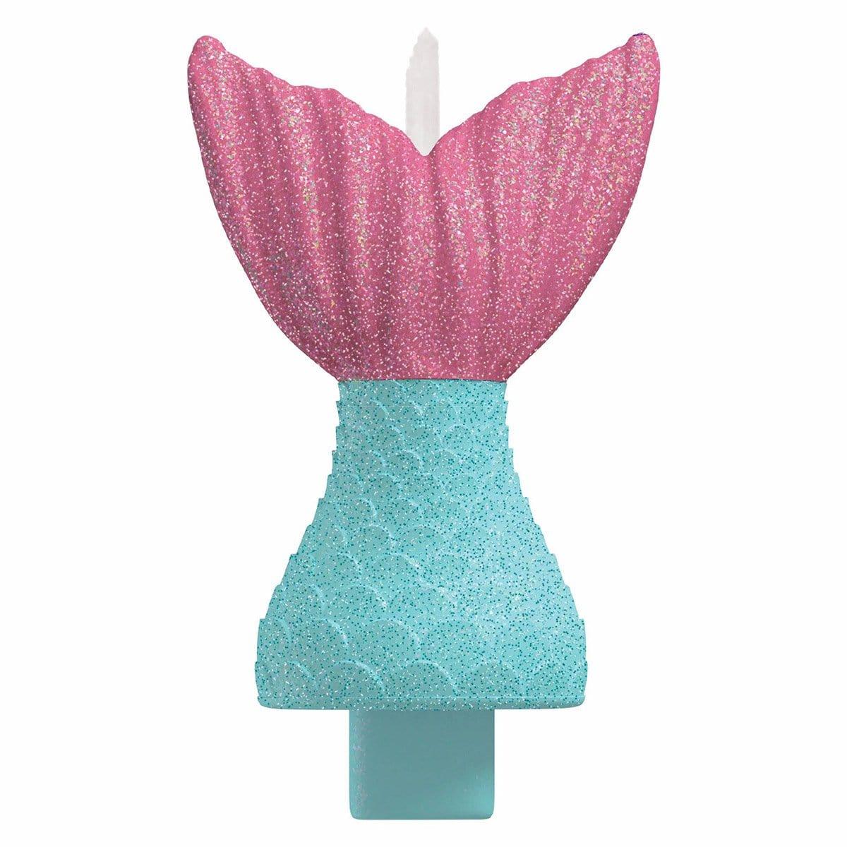 Buy Kids Birthday Mermaid Candle sold at Party Expert