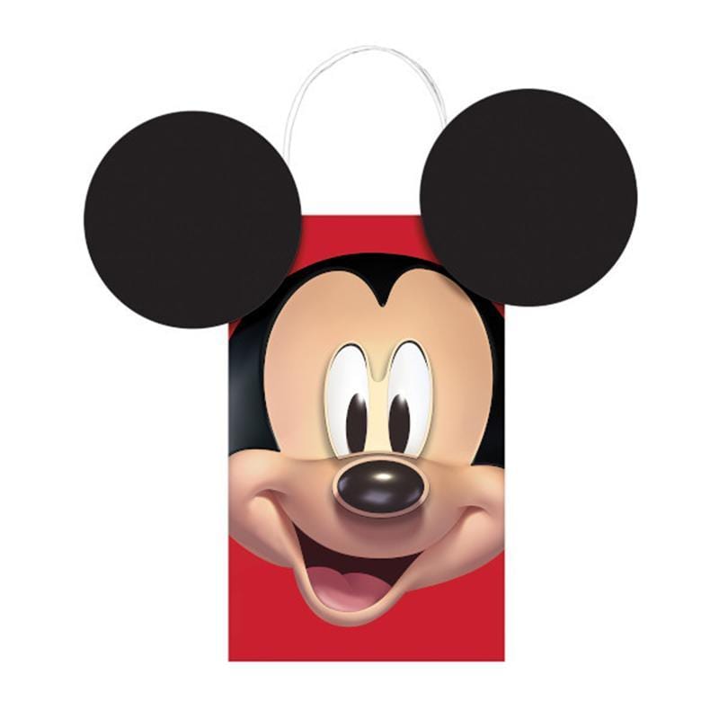 Buy Kids Birthday Mickey Mouse Forever favor bags, 8 per package sold at Party Expert