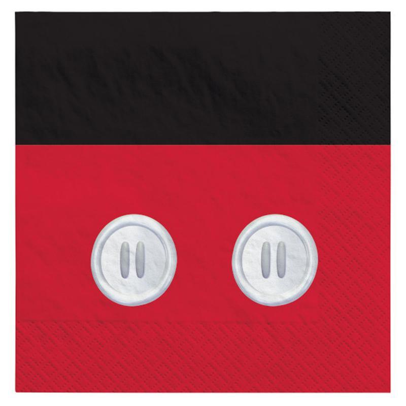 Buy Kids Birthday Mickey Mouse Forever lunch napkins, 16 per package sold at Party Expert