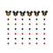 Buy Kids Birthday Mickey Mouse Forever string decorations, 7 per package sold at Party Expert