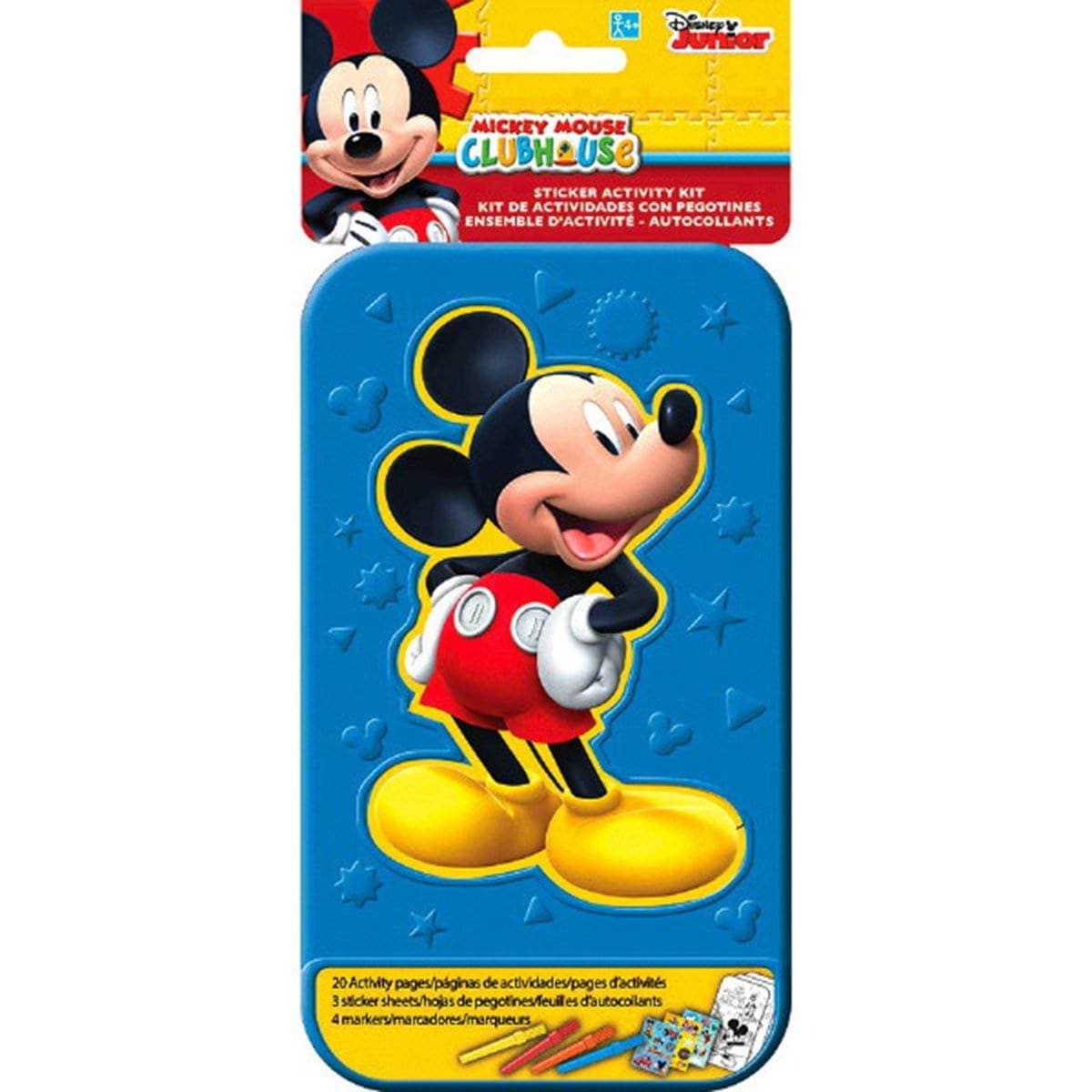 Buy Kids Birthday Mickey Mouse sticker activity kit sold at Party Expert