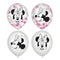 Buy Kids Birthday Minnie Mouse Forever latex confetti balloons, 6 per package sold at Party Expert