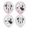 Buy Kids Birthday Minnie Mouse Forever latex confetti balloons, 6 per package sold at Party Expert