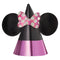 Buy Kids Birthday Minnie Mouse Forever party hats, 8 per package sold at Party Expert