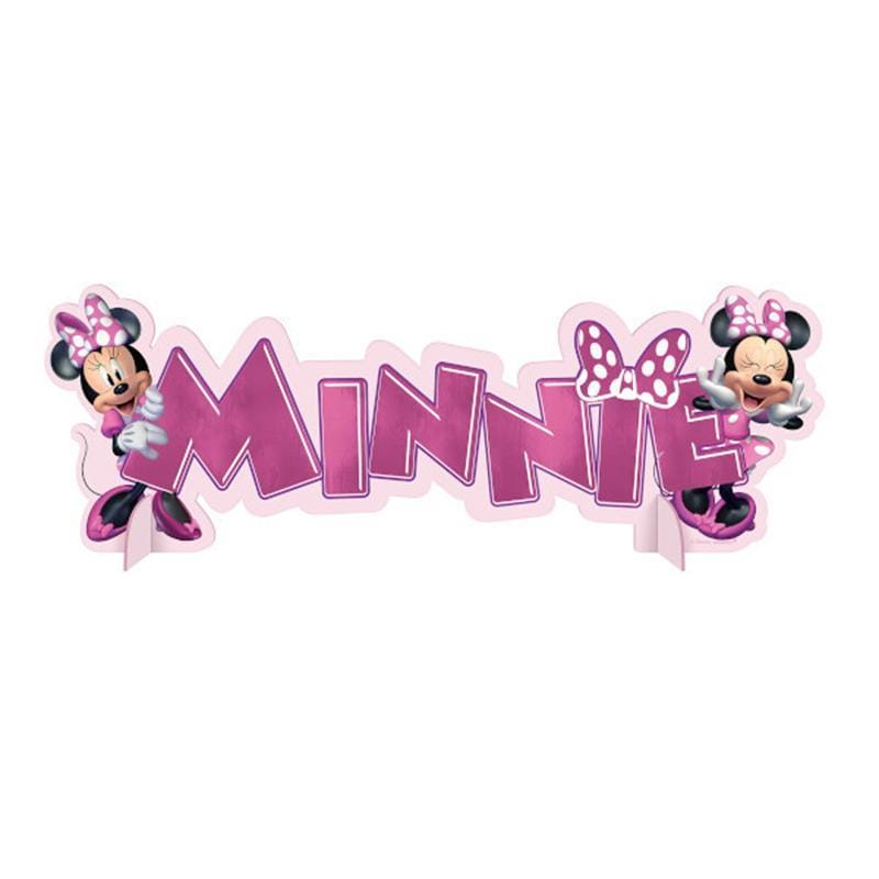 Buy Kids Birthday Minnie Mouse Forever table decoration sold at Party Expert