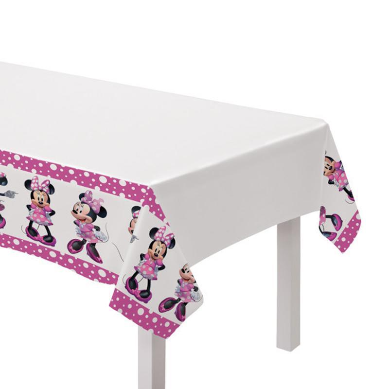 Buy Kids Birthday Minnie Mouse Forever tablecover sold at Party Expert