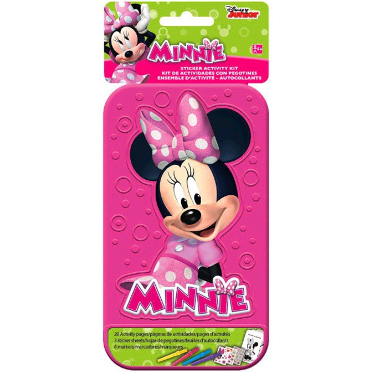 Buy Kids Birthday Minnie Mouse sticker activity kit sold at Party Expert