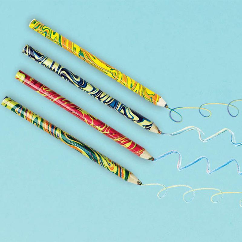 Buy Kids Birthday Multi-color pencils, 8 per package sold at Party Expert