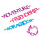 Buy Kids Birthday My Little Pony rubber bracelets, 6 per package sold at Party Expert