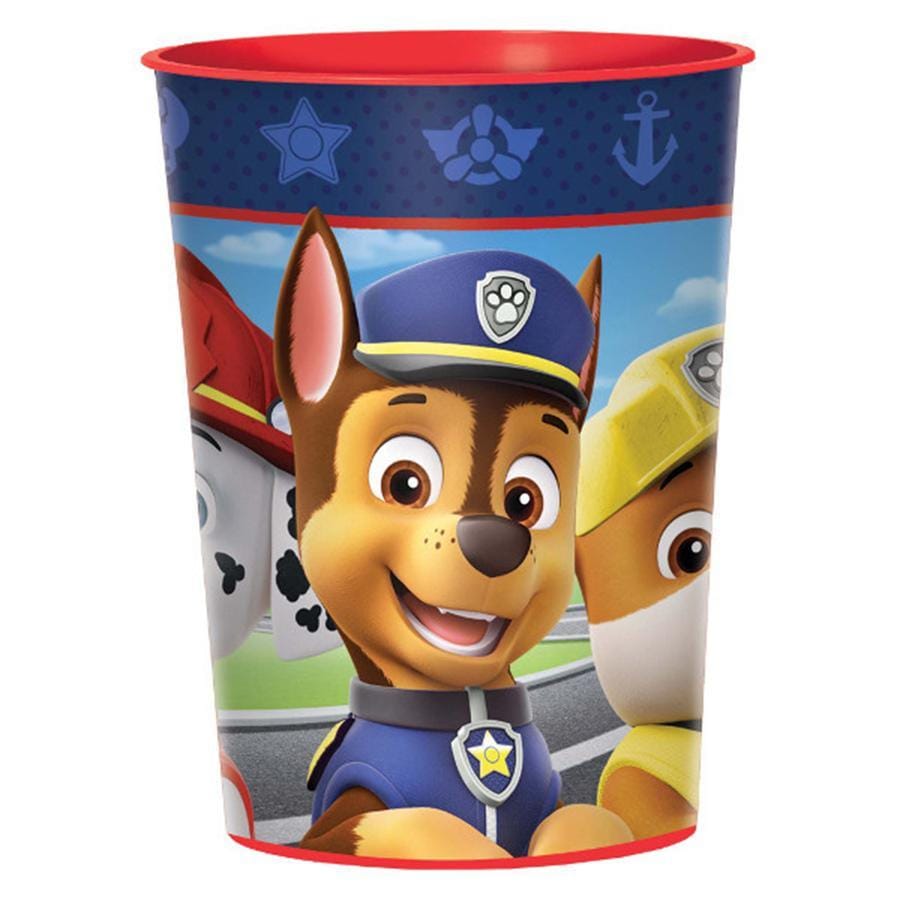 Buy Kids Birthday Paw Patrol plastic favor cup sold at Party Expert