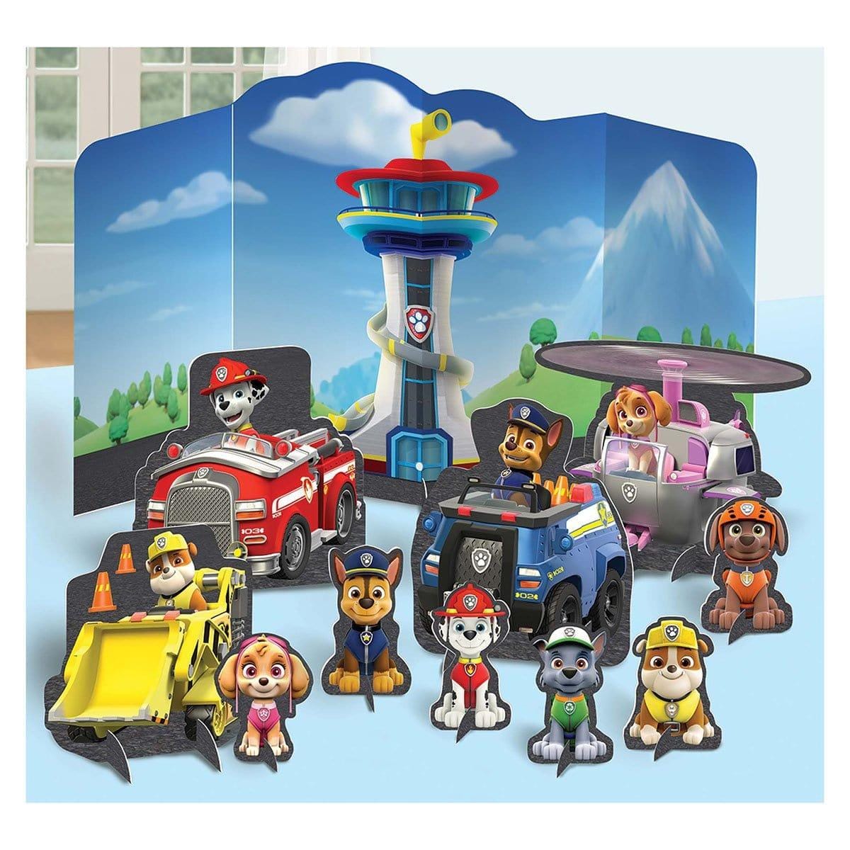Buy Kids Birthday Paw Patrol table decorating kit sold at Party Expert