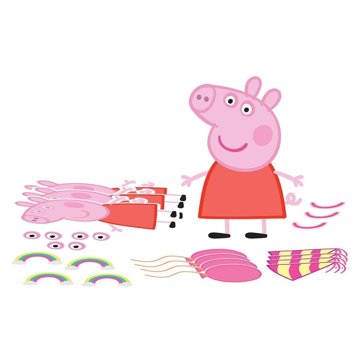 Buy Kids Birthday Peppa Pig Confetti Craft Kit sold at Party Expert