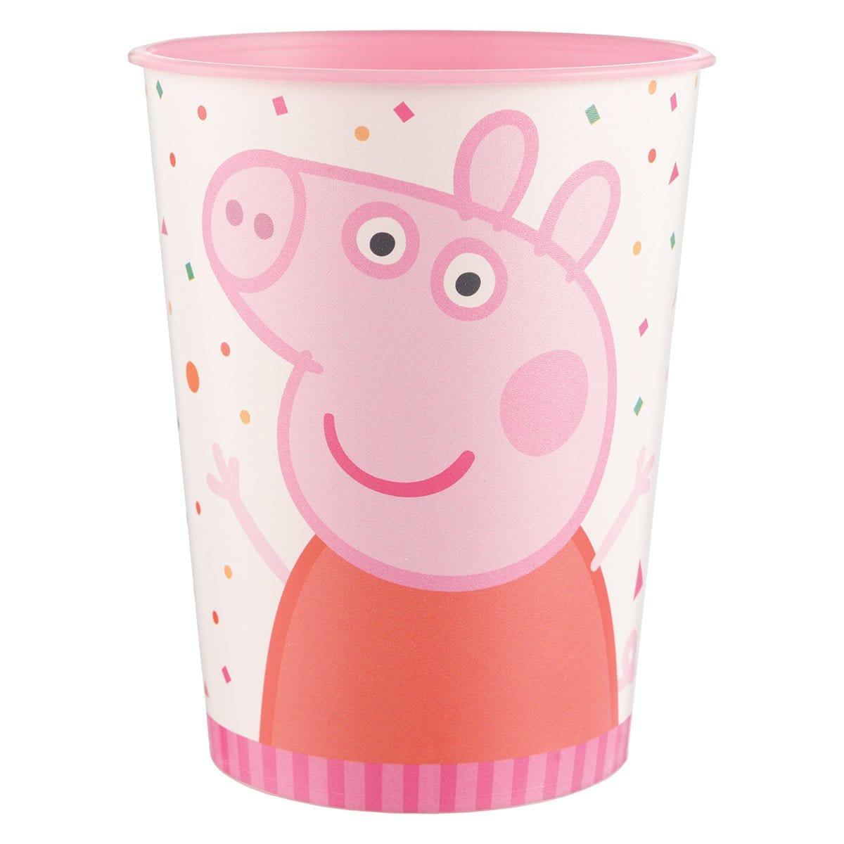 Buy Kids Birthday Peppa Pig Confetti Plastic Favor Cup sold at Party Expert