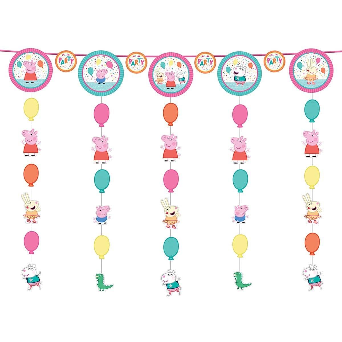 Buy Kids Birthday Peppa Pig Confetti String Decorations sold at Party Expert